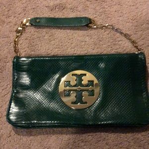 Authentic Tory Burch Crocodile Purse